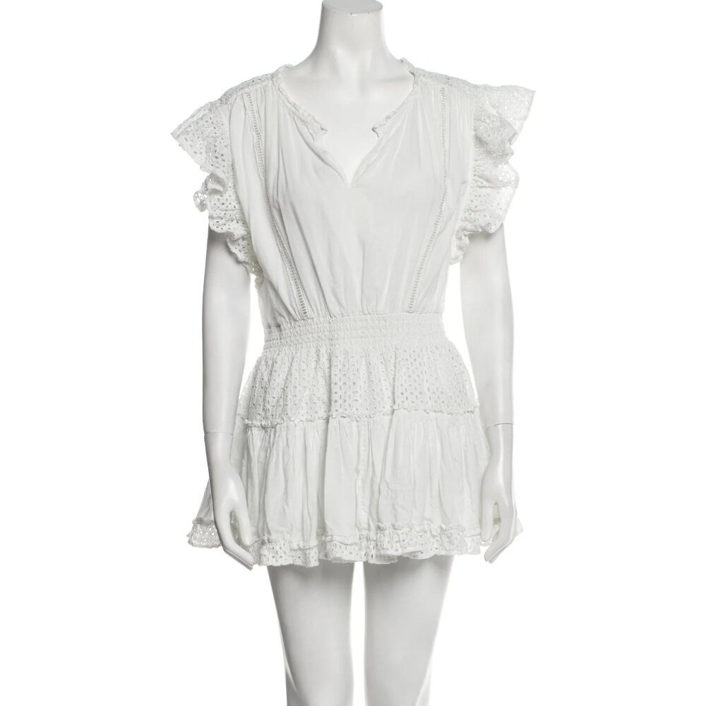 MISA Los Angeles White Dress, Size: S